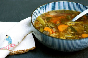 Asian Vegetable Soup -- put that 