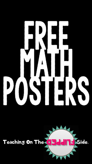 Middle School Math Classroom Posters Free math posters: math