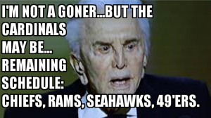 Kirk Douglas on the NFC Playoff Picture