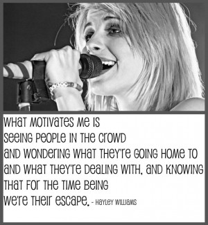Hayley Williams Quote 2 by Paramore-Addict