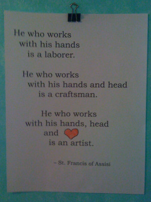 not usually the inspirational quote type of girl. But I thought ...