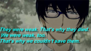 Anime Meaningful Quotes and Sayings