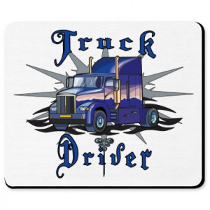 Truck Driver Mousepad