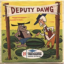 Deputy Dawg Viewmaster Reel Packet