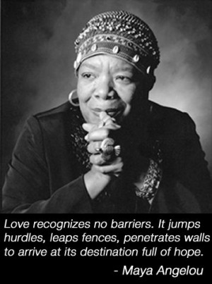 Renowned poet, novelist and Civil Rights activist Maya Angelou has ...