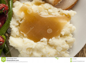 Mashed Potatoes And Gravy