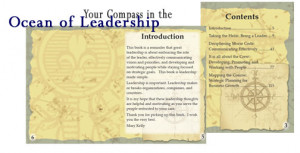 Filled with my own inspirational quotes around the topic of leadership ...