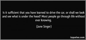 June Singer Quote