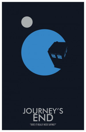 S4, E13: journey's end Minimalist Posters, Journeys, 11X17, Posters ...