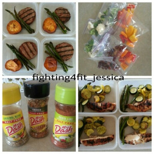 Meal prep :) Heard Mrs. Dash is great, salt free seasoning!