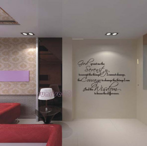 ... serenity Quote Wall Stickers Art Decal Sticker Home Lord Decals Quote
