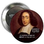 Spinoza Ethics Philosophy Button
