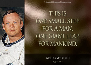 Neil Armstrong Quote Neil armstrong