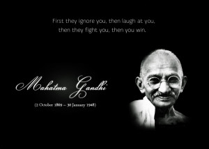 Awesome Quotes Mohandas Karamchand Gandhi Wallpaper PC Wallpaper with ...