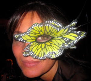 Philip Treacy Butterfly Mask