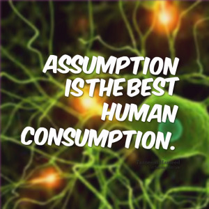 Funny Quotes About Assumptions