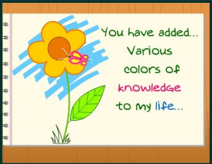 Quotes For Thank You Cards For Teachers ~ Pin The Warm Teacher ...