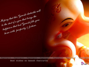 Best wishes on Ganesh Chatrurthi 2011 Greetings 3D