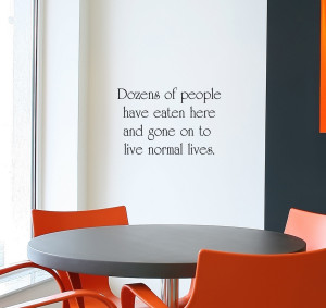 kitchen funny decal quotes. Funny wall decal for the kitchen
