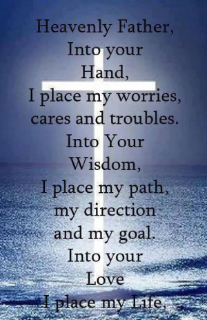 Prayer. In Jesus name