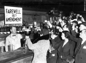 ... this day drink up Prohibition 18th Amendment 21st Amendment December 5