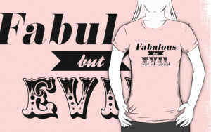 mean girls quote - fabulous but evil by moonshine and lollipops