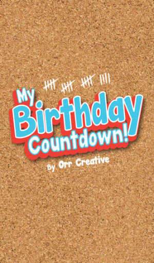 My Birthday Countdown!