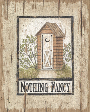 Nothing Fancy Outhouse