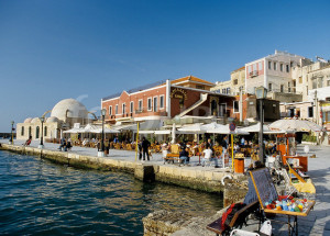 Chania Harbour Crete