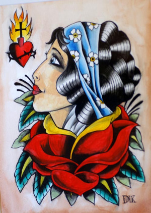 Gypsy Queen - Todds Tattoos