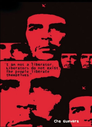 More like this: che guevara , red black and postcards .