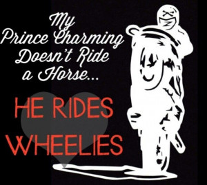 My prince charming doesn't ride a horse he rides wheelies - sportbike ...