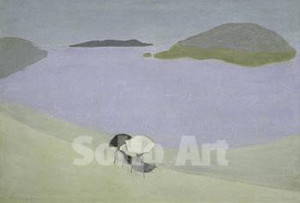 Milton Avery Sea Gazers 1956 Reproduction Oil Painting