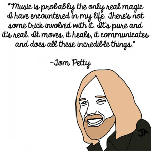 Stuff Tom Petty Said, In Illustrated Form