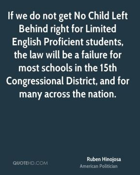 get No Child Left Behind right for Limited English Proficient students ...