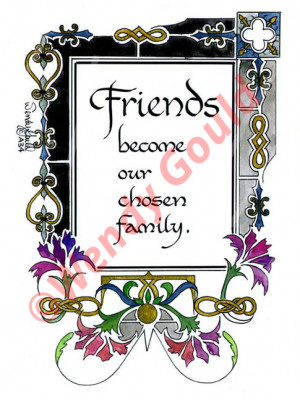 quotes about friends being chosen family