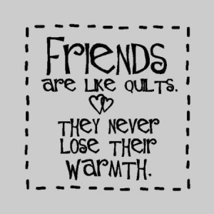 friends are like quilts quotes wall words decals lettering