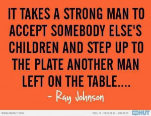 It takes a strong man to step up to the plate