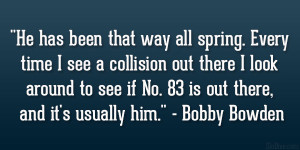 21 Notable Bobby Bowden Quotes