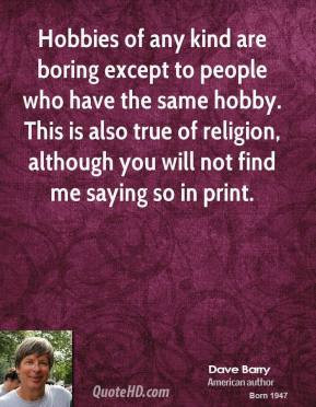 Hobby Quotes