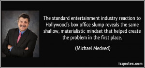 The standard entertainment industry reaction to Hollywood's box office ...