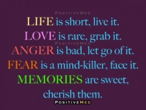 Live life to its fullest!