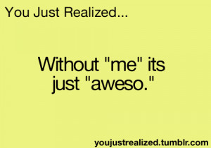 You Just Realized Tumblr