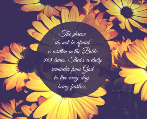 Do Not Be Afraid Pictures, Photos, and Images for Facebook, Tumblr ...
