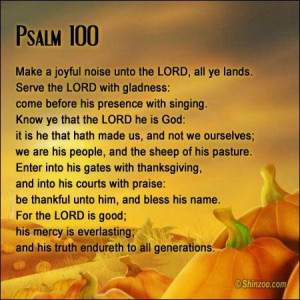 Thanksgiving prayer 7