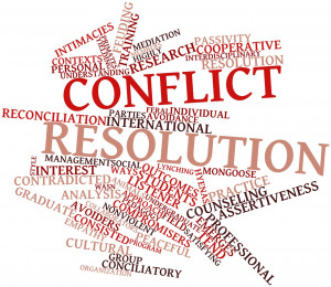 ... know some of the main causes of conflict, what are you going to do