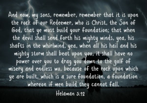 Build Your Foundation on Christ