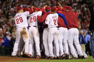 ... Reds on October 6, 2010. (Photo by Chris Trotman/Getty Images