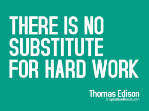 Thomas Edison Hard Work Quotes