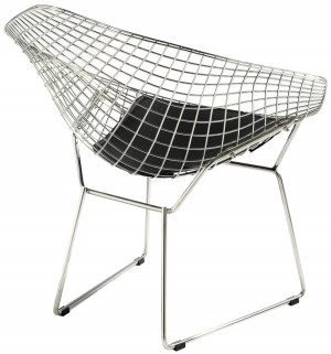 harry bertoia diamond inspired wire chair replica